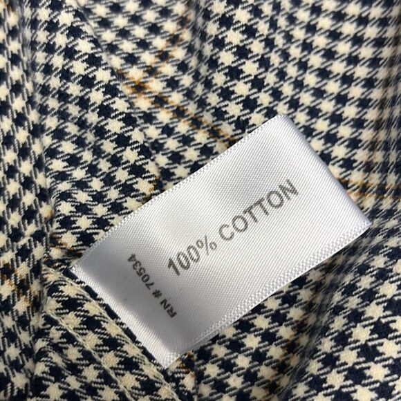 ORVIS Plaid Men’s Button Down Cotton Long Sleeve Shirt with Collar & Pocket- XL - Picture 13 of 16